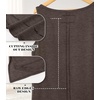 image:imageWIHOLL Loose Fit Tank Tops for Women Scoop Neck Summer Side Split Sleeveless Shirts 2026 FashionFbrown