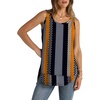 image:imageWIHOLL Loose Fit Tank Tops for Women Scoop Neck Summer Side Split Sleeveless Shirts 2026 FashionGstripe Print