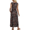 image:imageWIHOLL Summer Dresses for Women 2026 Maxi Dresses Long Flowy A Line Sleeveless Sundresses with PocketsColorful Flowers