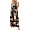 image:imageWIHOLL Summer Dresses for Women 2026 Maxi Dresses Long Flowy A Line Sleeveless Sundresses with PocketsFloral Black