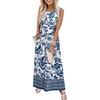 image:imageWIHOLL Summer Dresses for Women 2026 Maxi Dresses Long Flowy A Line Sleeveless Sundresses with PocketsFloral Blue