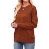 image:imageWIHOLL Sweaters for Women Crewneck Crochet Tops Long Sleeve 2026 Fall Winter Outfits Fashion ClothingCamarel