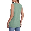 image:imageWIHOLL Tank Tops for Women Summer V Neck T Shirts Trendy Sleeveless Basic Tees Fashion Clothing2beangreen