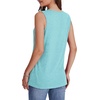 image:imageWIHOLL Tank Tops for Women Summer V Neck T Shirts Trendy Sleeveless Basic Tees Fashion Clothing3lakegreen
