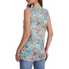 image:imageWIHOLL Tank Tops for Women Summer V Neck T Shirts Trendy Sleeveless Basic Tees Fashion Clothing5blue Paisley