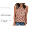 image:imageWIHOLL Tank Tops for Women Summer V Neck T Shirts Trendy Sleeveless Basic Tees Fashion Clothing5boho Floral