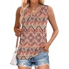 image:imageWIHOLL Tank Tops for Women Summer V Neck T Shirts Trendy Sleeveless Basic Tees Fashion Clothing5boho Floral