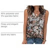 image:imageWIHOLL Tank Tops for Women Summer V Neck T Shirts Trendy Sleeveless Basic Tees Fashion Clothing5velvet Flowers