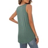 image:imageWIHOLL Tanks for Women Sexy Casual V Neck Soft 2024 Plus Size Cami Green 2XL