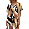 image:imageWIHOLL Two Piece Outfits for Women Lounge Sets Button Down Top and Shorts Set Sweatsuits with PocketsShort Sleeve  Multicolor