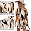 image:imageWIHOLL Two Piece Outfits for Women Lounge Sets Button Down Top and Shorts Set Sweatsuits with PocketsShort Sleeve  Multicolor