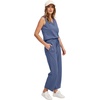 image:imageWIHOLL Two Piece Sets for Women Summer Outfits Matching Lounge Sets Wide Leg Crop Pants Vacation TravelBlue2