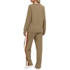 image:imageWIHOLL Womens 2 Piece Lounge Sets Fall Outfits Fashion Clothing ClothesAricot