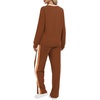 image:imageWIHOLL Womens 2 Piece Lounge Sets Fall Outfits Fashion Clothing ClothesCamarel