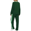 image:imageWIHOLL Womens 2 Piece Lounge Sets Fall Outfits Fashion Clothing ClothesGreen