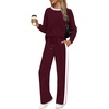 image:imageWIHOLL Womens 2 Piece Lounge Sets Fall Outfits Fashion Clothing ClothesWinered