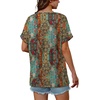 image:imageWIHOLL Womens Oversized V Neck Tshirts Plus Size Summer Tops 2026 Short Rolled Sleeve Shirts Dressy Casual Blouses S4XLBoho