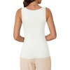 image:imageWIHOLL Womens Ribbed Tank Tops 2025 Summer Scoop Neck Slim Fitted Tops Casual Basic Knit Sleeveless ShirtsBwhite