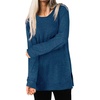 image:imageWIHOLL Womens Short Sleeve Round Neck Lightweight Tshirt
