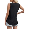 image:imageWIHOLL Womens Square Neck Tank Top1black