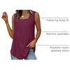 image:imageWIHOLL Womens Square Neck Tank Top2purple