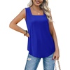 image:imageWIHOLL Womens Square Neck Tank Top3blue
