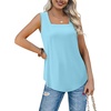 image:imageWIHOLL Womens Square Neck Tank Top3lake