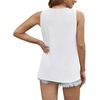 image:imageWIHOLL Womens Summer Tank Tops Pleated Round Neck Sleeveless Tops for Women Casual Flowy