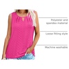 image:imageWIHOLL Womens Tank Tops Loose Fit Casual Sleeveless Tops Keyhole Neck Trendy Summer Tops Flowy Clothes Outfits 2026Hot Pink