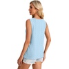 image:imageWIHOLL Womens Tank Tops Loose Fit Casual Sleeveless Tops Keyhole Neck Trendy Summer Tops Flowy Clothes Outfits 2026Light Blue
