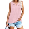 image:imageWIHOLL Womens Tank Tops Loose Fit Casual Sleeveless Tops Keyhole Neck Trendy Summer Tops Flowy Clothes Outfits 2026Light Pink