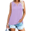 image:imageWIHOLL Womens Tank Tops Loose Fit Casual Sleeveless Tops Keyhole Neck Trendy Summer Tops Flowy Clothes Outfits 2026Lilac