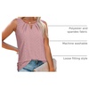 image:imageWIHOLL Womens Tank Tops Loose Fit Casual Sleeveless Tops Keyhole Neck Trendy Summer Tops Flowy Clothes Outfits 2026Lotus Pink