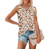 image:imageWIHOLL Womens Tank Tops Loose Fit Casual Sleeveless Tops Keyhole Neck Trendy Summer Tops Flowy Clothes Outfits 2026Print 04