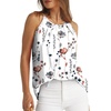 image:imageWlHOLL Womens Pleated Tank Tops Spaghetti Strap Camisole Halter Tops Curved Hem Fashion 2026Efloral Light Grey
