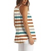 image:imageWlHOLL Womens Pleated Tank Tops Spaghetti Strap Camisole Halter Tops Curved Hem Fashion 2026Jorange Stripe