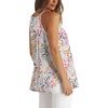 image:imageWlHOLL Womens Pleated Tank Tops Spaghetti Strap Camisole Halter Tops Curved Hem Fashion 2026Jpink Floral