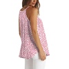 image:imageWlHOLL Womens Pleated Tank Tops Spaghetti Strap Camisole Halter Tops Curved Hem Fashion 2026Kpink Dot