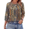 12 - Blue Boho Stripe