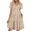 05-khaki Floral