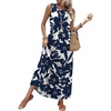 Floral Navy