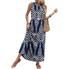 Navy Print
