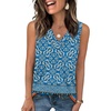 Blue Ethnic Floral