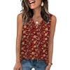 Red Ethnic Floral