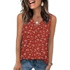 5-red White Flowers