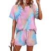 Short Sleeve - Tie Dye Pink
