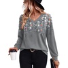 Floral Grey