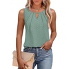 image:imageWIHOLL Womens Tank Tops Loose Fit Casual Sleeveless Tops Keyhole Neck Trendy Summer Tops Flowy Clothes Outfits 2026Sage Green