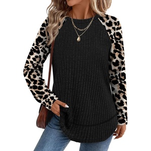 image:imageWIHOLL Long Sleeve Shirts for Women Fall Sweaters Lightweight Trendy Tops1print 1