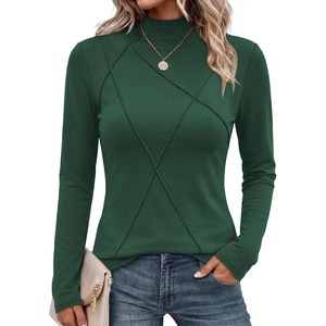 image:imageWIHOLL Long Sleeve Shirts for Women Fall Tops Casual OutfitsGreen
